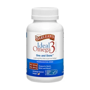 Barlean's Ideal Omega 3, 30 Ct