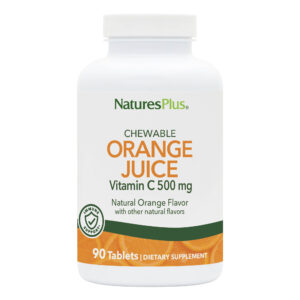 NaturesPlus Orange Juice Chewable Vitamin C 500 mg