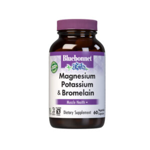 Bluebonnet Magnesium Potassium & Bromelain